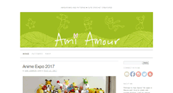 Desktop Screenshot of amiamour.com